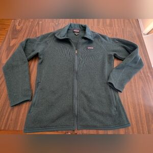 Patagonia Blue)Green Full-Zip Better Sweater